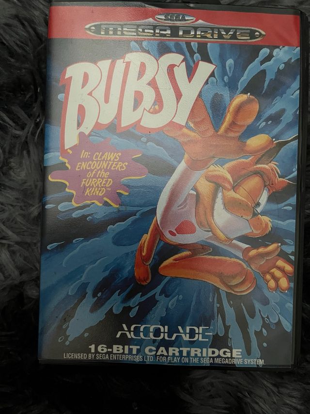 Bubsy Mega Drive Sega