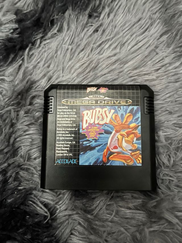 Bubsy Mega Drive Sega