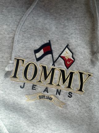 Sudadera Tommy Jeans Gris