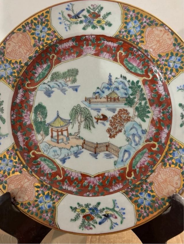 Piatto decorativo da esposizione