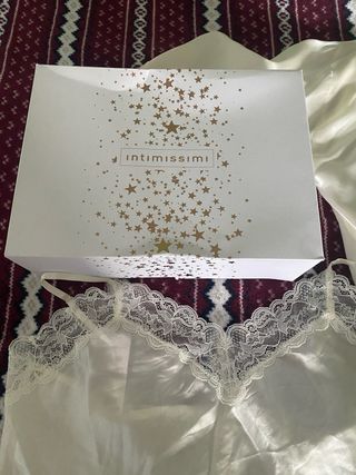 Conjunto Lencería Intimissimi Camisón y Bata