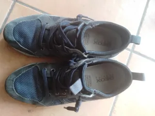 Scarpe uomo Geox blu/grigie