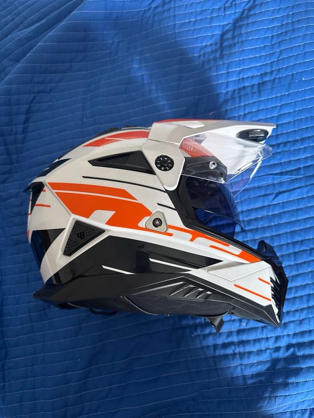 Casco LS2 Pioneer II Talla L Nuevo + Intercom