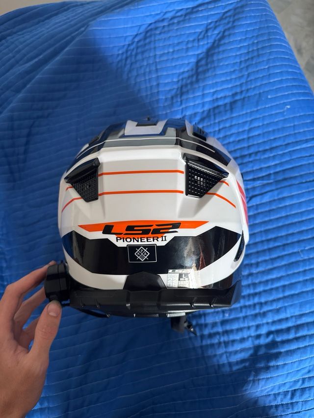 Casco LS2 Pioneer II Talla L Nuevo + Intercom