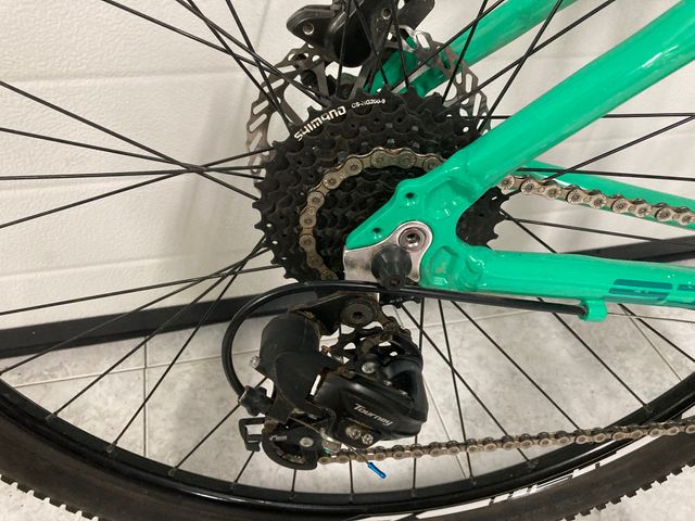 Bicicleta MTB WST Poison 9118 29 Verde