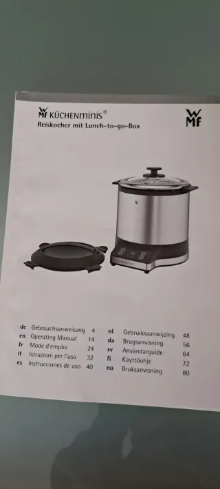 Cuociriso WMF KÜCHENminis con Lunch-to-go-Box