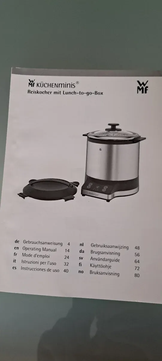 Cuociriso WMF KÜCHENminis con Lunch-to-go-Box