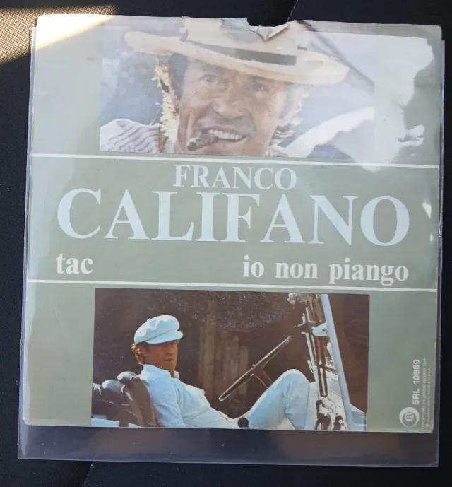 Vinile 45 giri Franco Califano Io non piango