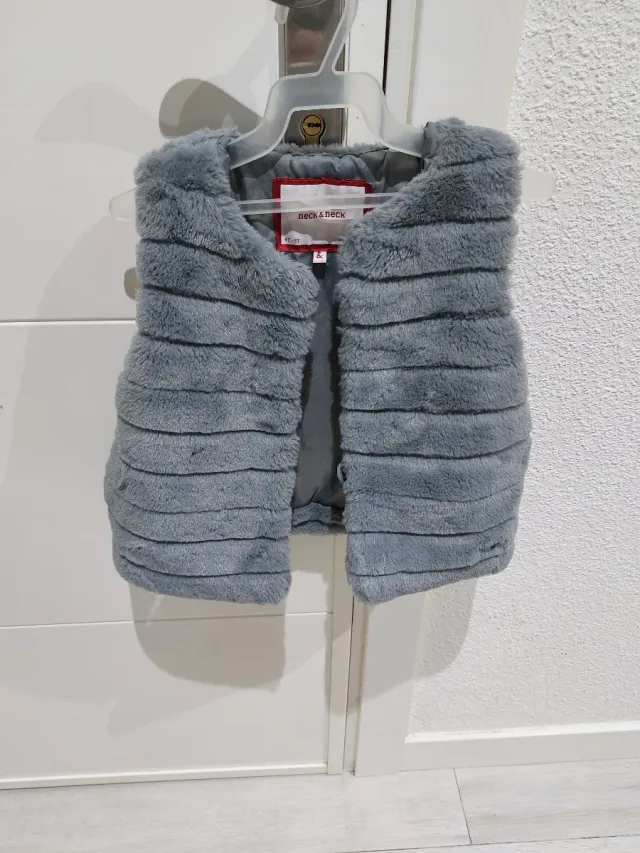Chaleco pelo niña Neck & Neck, talla 5
