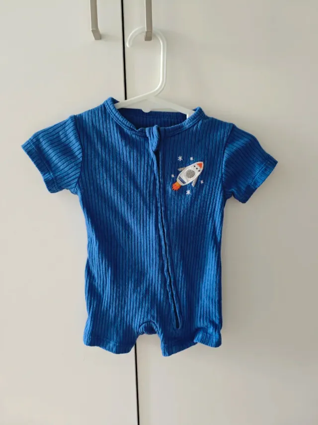 Pijamas Verano Algodón Bebé (1 Mes)