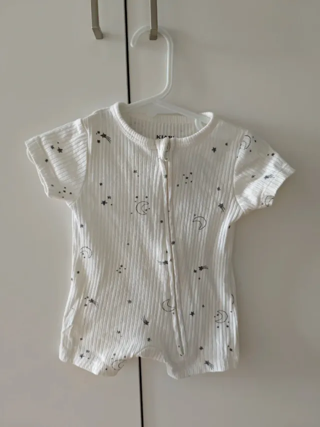 Pijamas Verano Algodón Bebé (1 Mes)