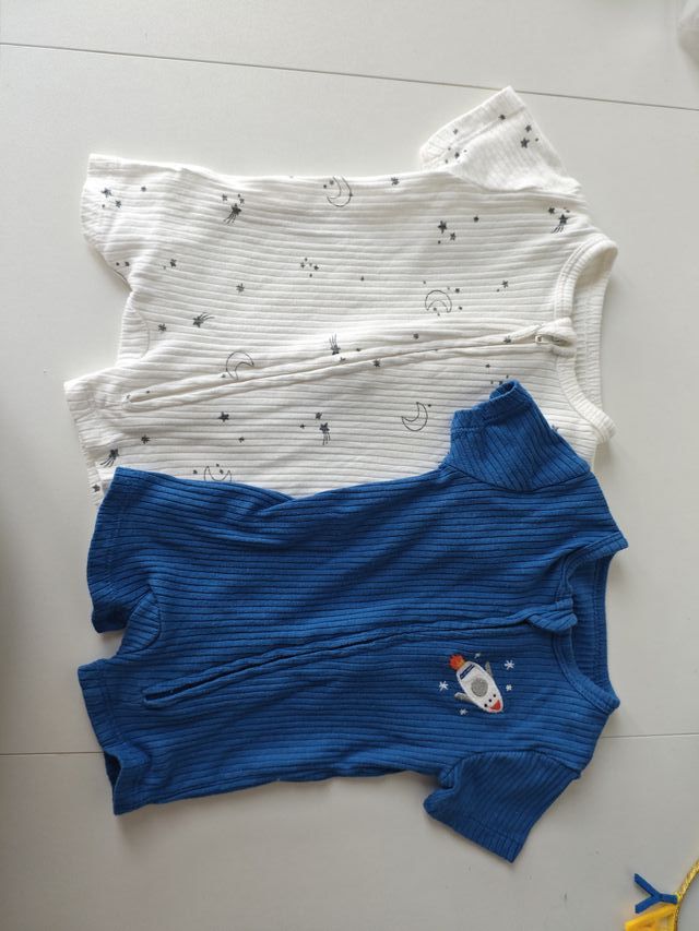 Pijamas Verano Algodón Bebé (1 Mes)