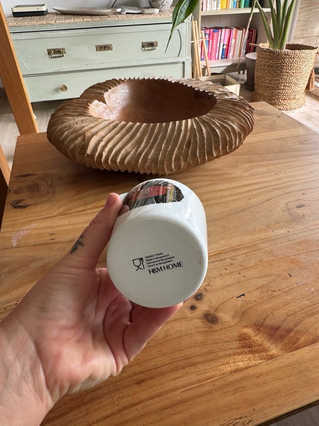 Tazas infantiles de panda y león