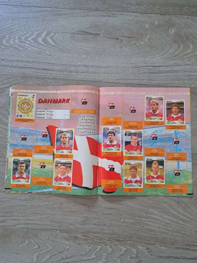 Album Panini Euro 96