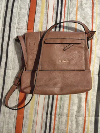 Bolso bandolera marrón