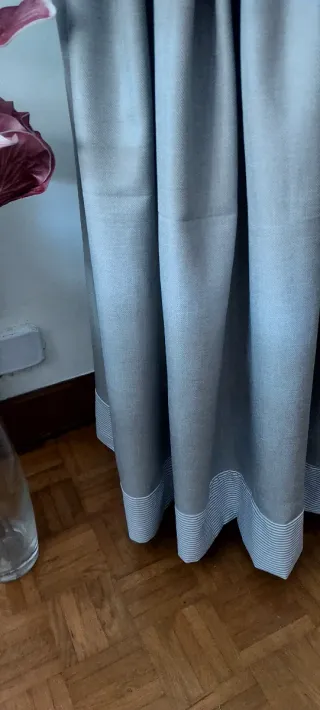 Traje de casera rayas 96cm largo