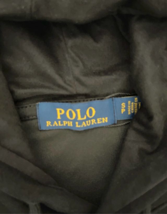 Hoodie Polo Ralph Lauren Preto