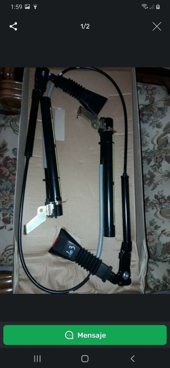 Anclaje cinturón Corsa