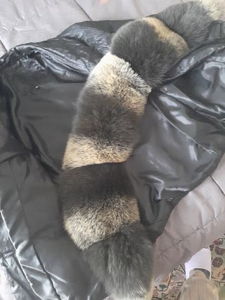 Giacca donna nera con pelliccia