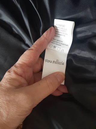 Giacca donna nera con pelliccia