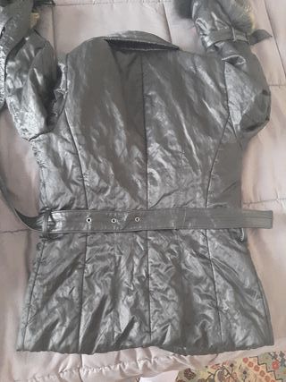 Giacca donna nera con pelliccia