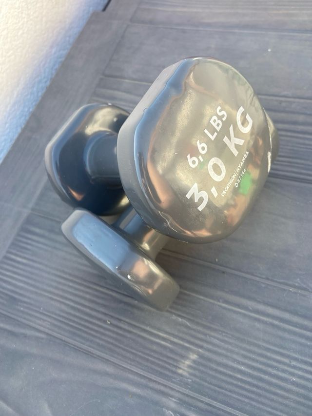 Mancuernas 3 kg (6.6 Lbs) Decathlon