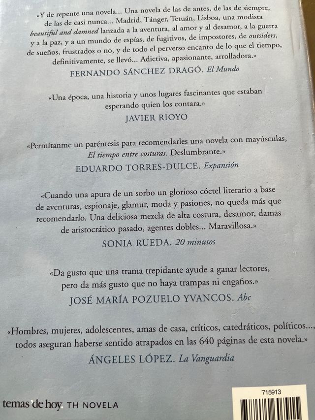 TIEMPO ENTRE COSTURAS, EL