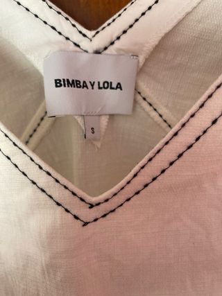 Vestido Bimba y Lola Beige Talla S