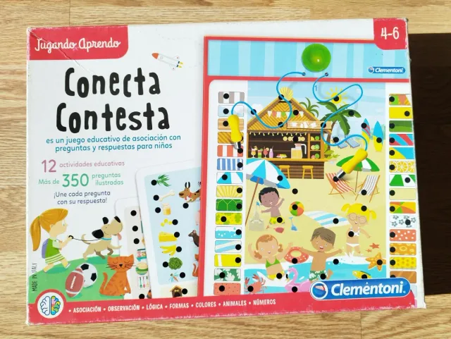 Juego Educativo Clementoni Conecta Contesta