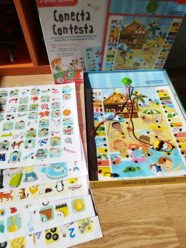 Juego Educativo Clementoni Conecta Contesta