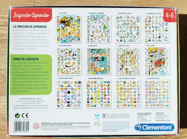 Juego Educativo Clementoni Conecta Contesta