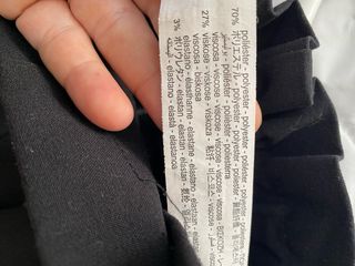 Pantalón corto negro fiesta con lazo