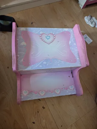 Escalera Princesa Rosa Corazones