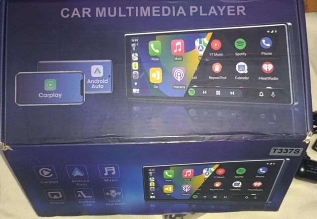 Pantalla Inteligente CarPlay T337S