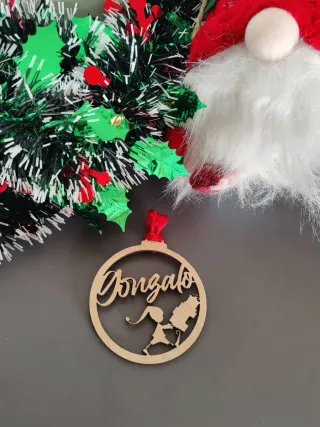 Bolas Navidad Personalizadas Mickey Minnie, Disney