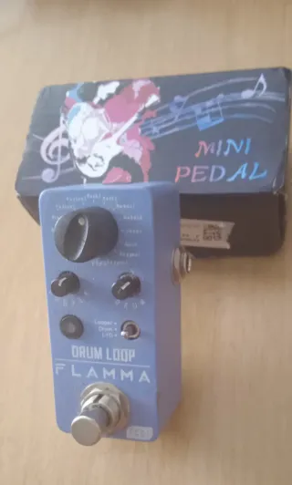 PEDAL DE EFECTO DRUMS, LOOPER... NUEVO..