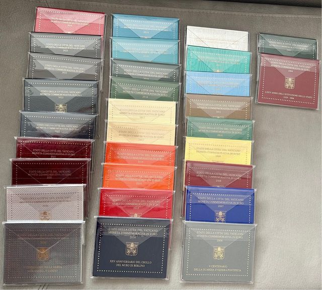 Monedas 2€ Vaticano Conmemorativas