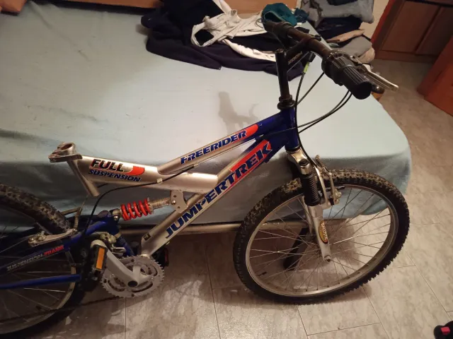 Bicicleta Doble Suspensión 24 Jumpertrek