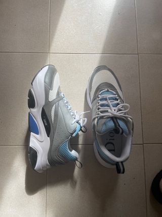 Scarpe Dior B22 Blu/Grigie