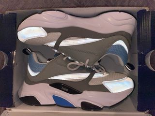 Scarpe Dior B22 Blu/Grigie