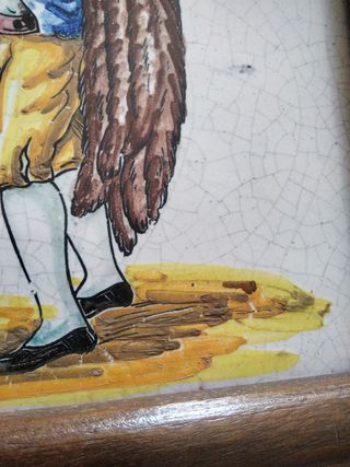 Azulejo antiguo decorativo