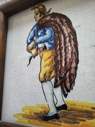 Azulejo antiguo decorativo