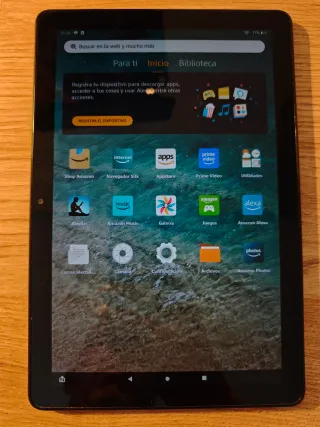 Amazon Fire HD 10 Tablet Negra