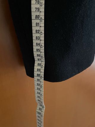 Cappotto nero Sisley taglia L