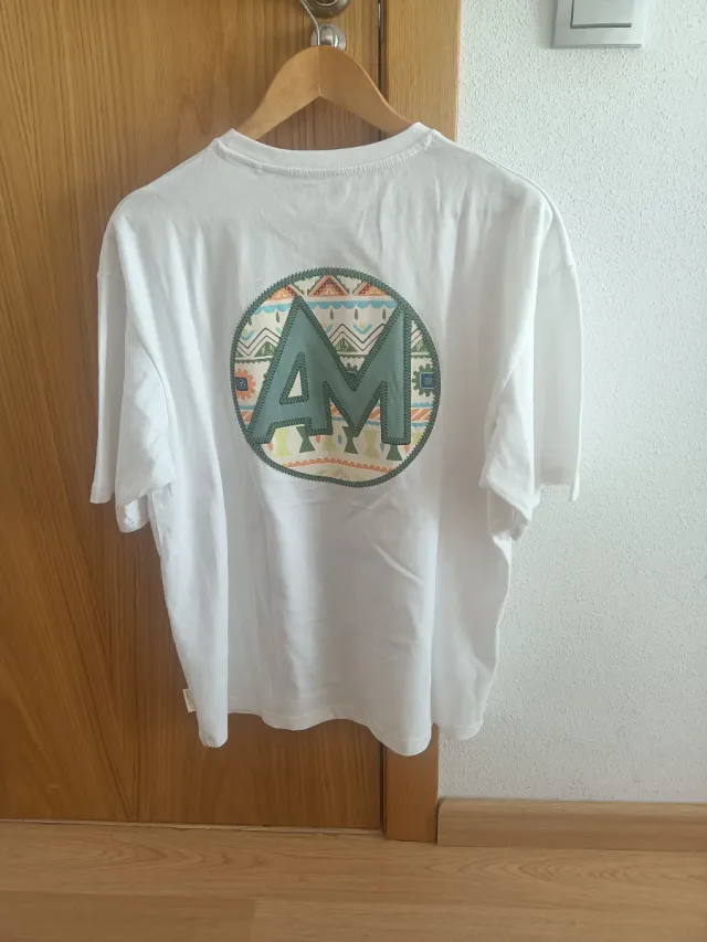 Camiseta Oversize AM Diseño Circular