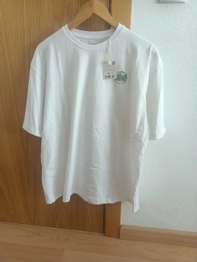 Camiseta Oversize AM Diseño Circular