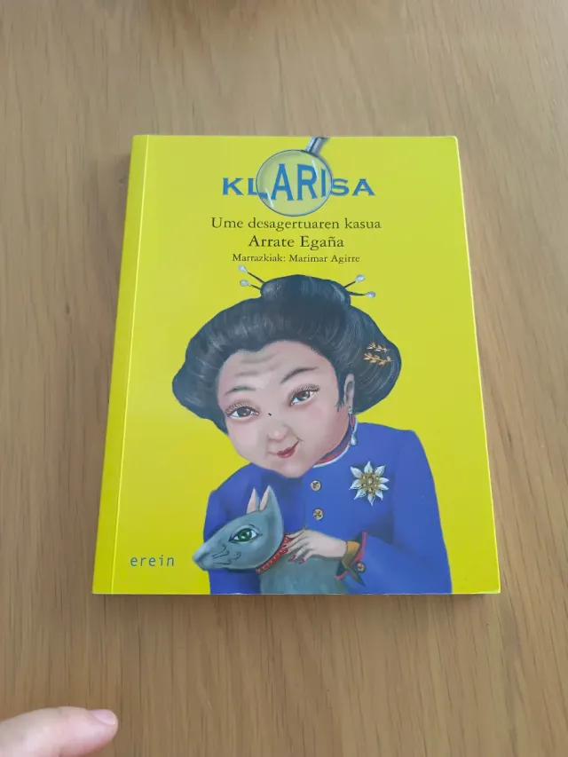 Klarisa. Ume desagertuaren kasua