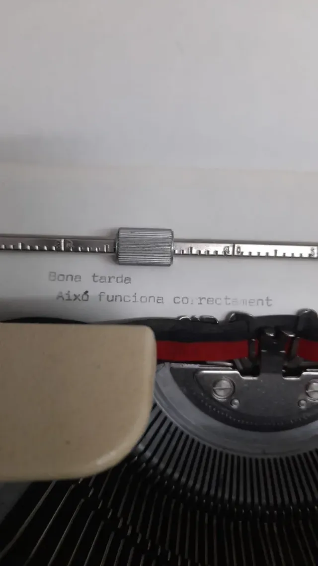 Máquinas de escribir antiguas, 3 modelos