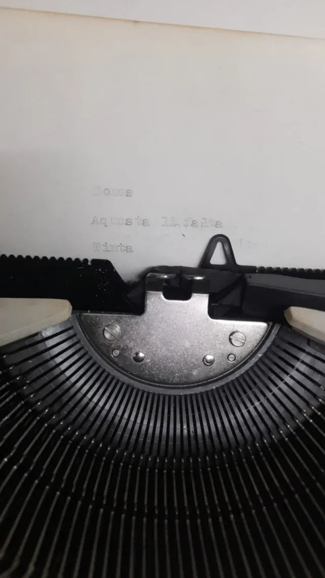 Máquinas de escribir antiguas, 3 modelos