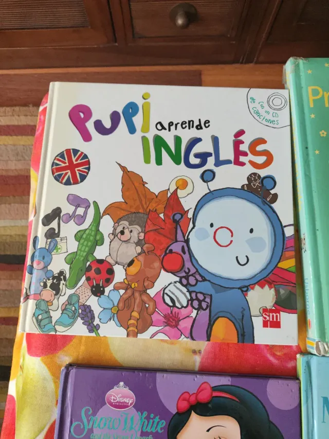 Lote Libros y Audiolibros Inglés Infantil